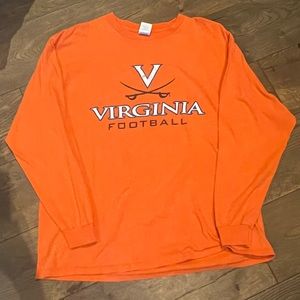Long sleeve Virginia football shirt